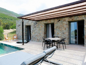 Modern villa with private pool in Corsica